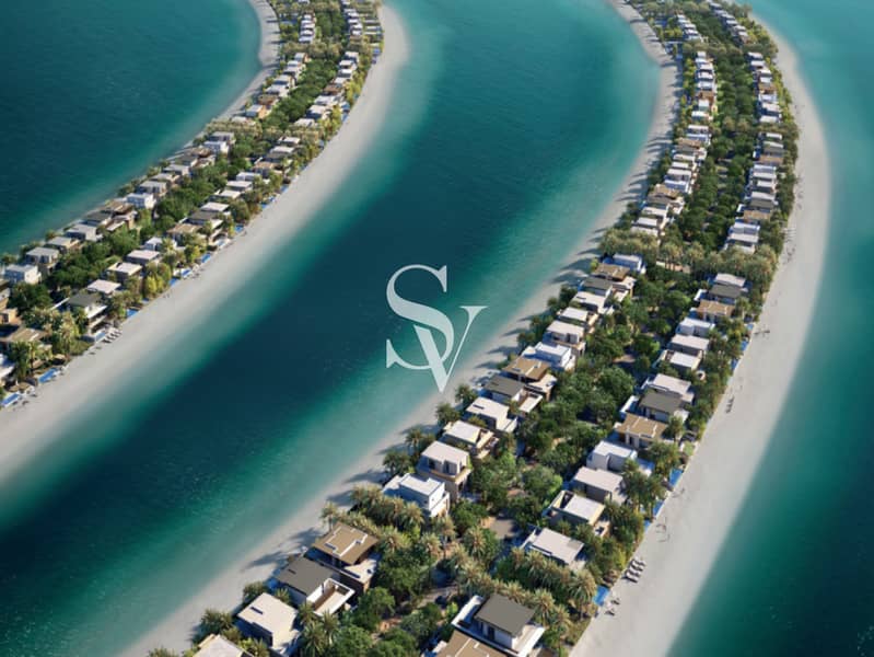 位于杰贝阿里棕榈园，Frond K 5 卧室的别墅 19808000 AED - 9133651
