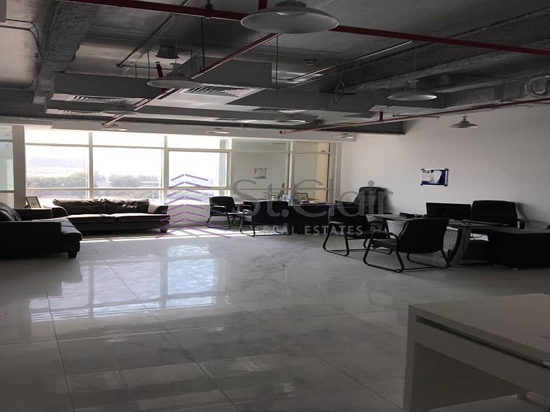 Fully Furnished Office | Low Floor | Free Parking