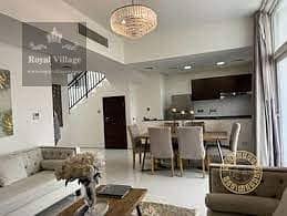 4 Bedroom Villa for Rent in DAMAC Hills 2 (Akoya by DAMAC), Dubai - living1. jpg