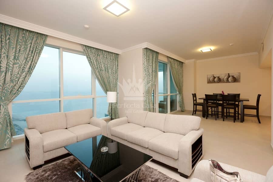 2 BR + Maid In Jumeirah Beach Residence  - Sea View