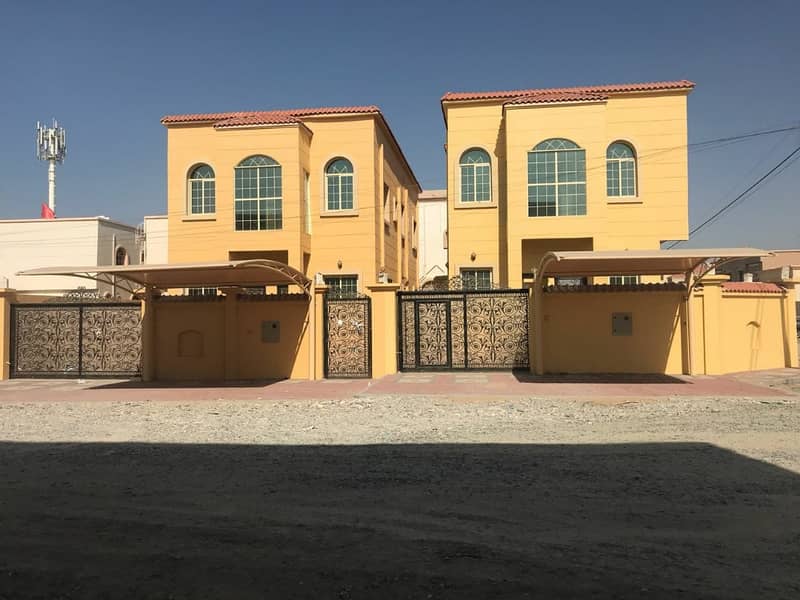 For sale Villa corner two streets opposite a mosque finishing Super Deluxe close to all services