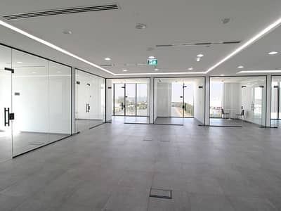 Office for Rent in Dubai South, Dubai - Bright Fully Fitted Space | Partitioned