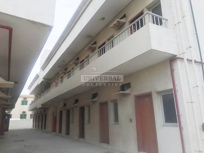 Newly Maintenance 56 Labor Camp Rooms For Rent in Al Jurf Industrial Area Ajman