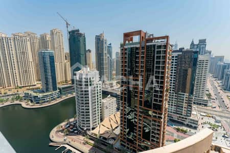 2 Bedroom Flat for Sale in Dubai Marina, Dubai - Marina View | 2 Parking Slots | Vacant!