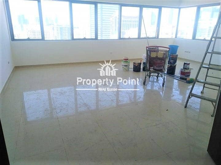 Brand New Tower. Huge And Very Nice 3 BR (Master) Apartment w/ Maids Room and C.Parking in Madinat Zayed Area