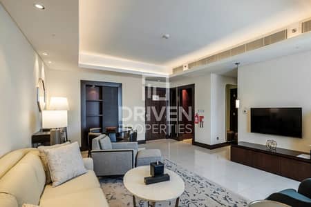 Luxurious | Burj Khalifa View | Serviced Apt