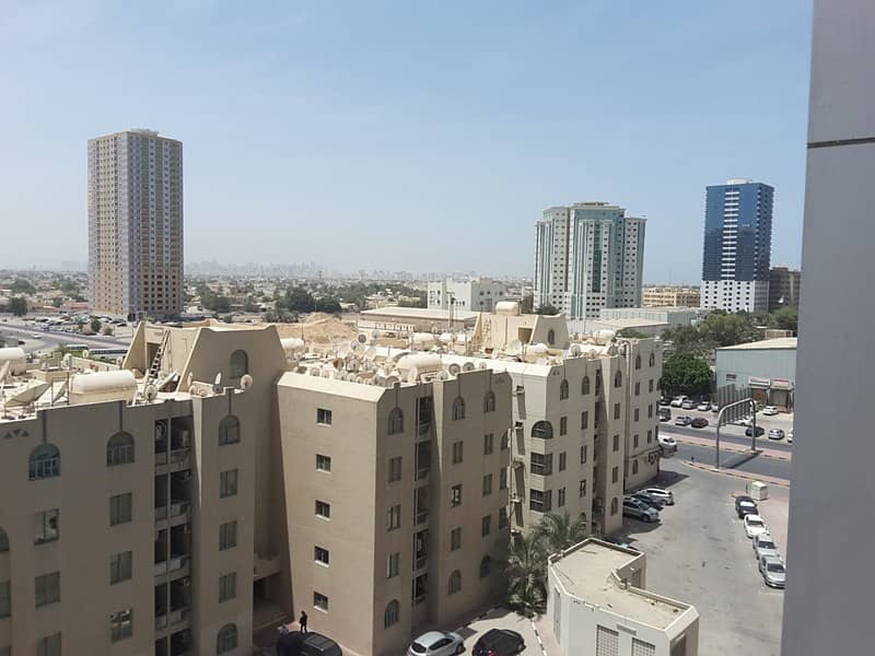 City Towers - 2 Bed Hall - No AC Bill - Chiller Free - Open view - Prime area of Ajman