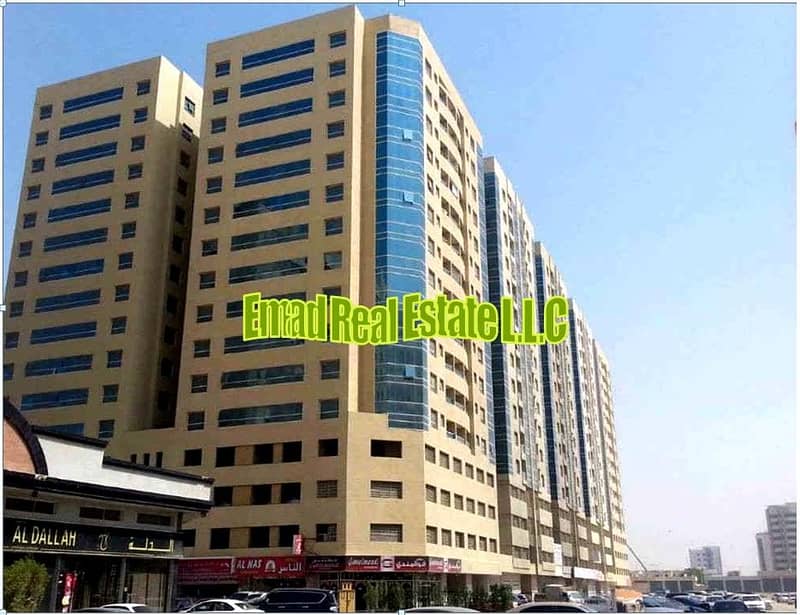 Garden City: 2 Bed Hall with Covered Parking in Gerf near Ajman University