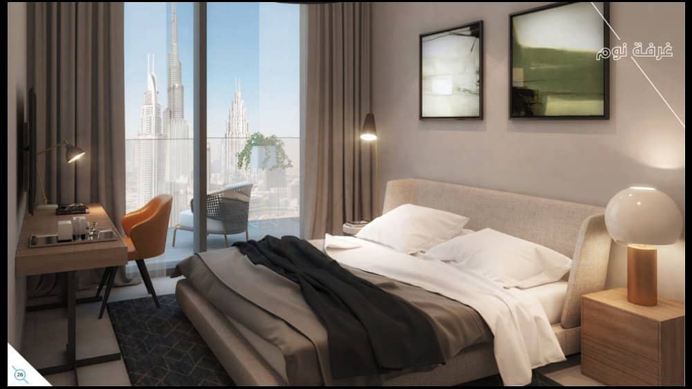 Fully furnished apartment , Burj Khalifa view