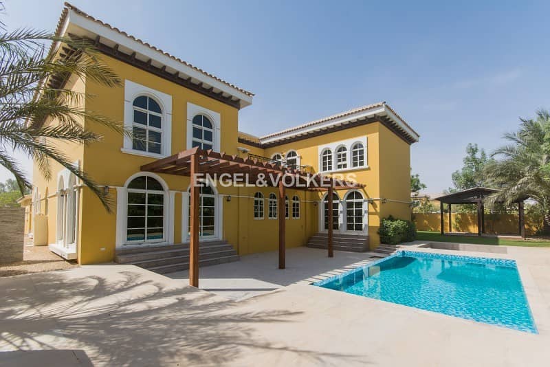 Luxurious 6 BR|Private Pool| Park Facing