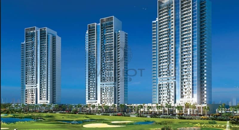 Luxury Golf facing 2BR  Apartment in Damac Hils