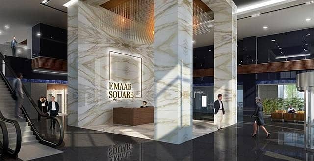 3500 square feet fully fitted office for rent in Emaar Square AED 120 per sqft