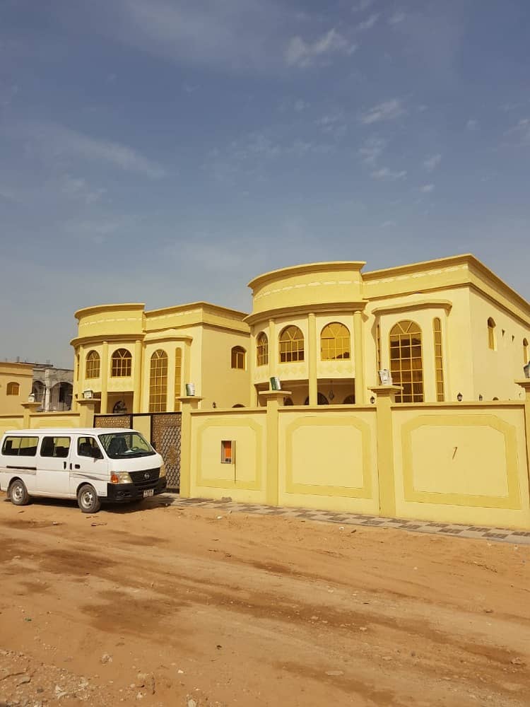 Villa for sale in Ajman Classic design Bronze and modern finishing close to all services