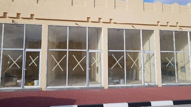 shops for rent ajman industrial area AED 22,000 brand new