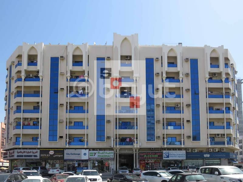 Spacious  2 Bedroom apartment available for  rent in SOBH Ajman Bldg. 2