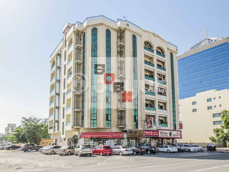 Spacious  2 Bedroom apartment available for  rent in SOBH Ajman Bldg. 3