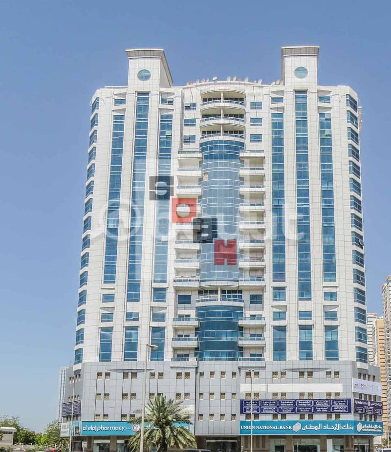 Spacious  3 Bedroom apartment available for  rent in SOBH Ajman Bldg. 4