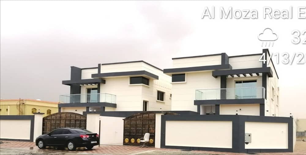 Own villa Brand New 5-BD Large Plot Area Located In Sheikh Muhammad Bin Zayed Road Ajman