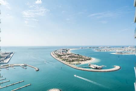 1 Bedroom Flat for Rent in Dubai Harbour, Dubai - Palm View | Beach Access | Chiller Free