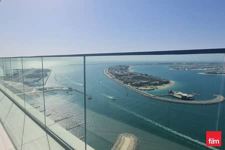 2 Bedroom Apartment for Sale in Dubai Harbour, Dubai - Full Palm Views | Fully Furnished | Private Beach