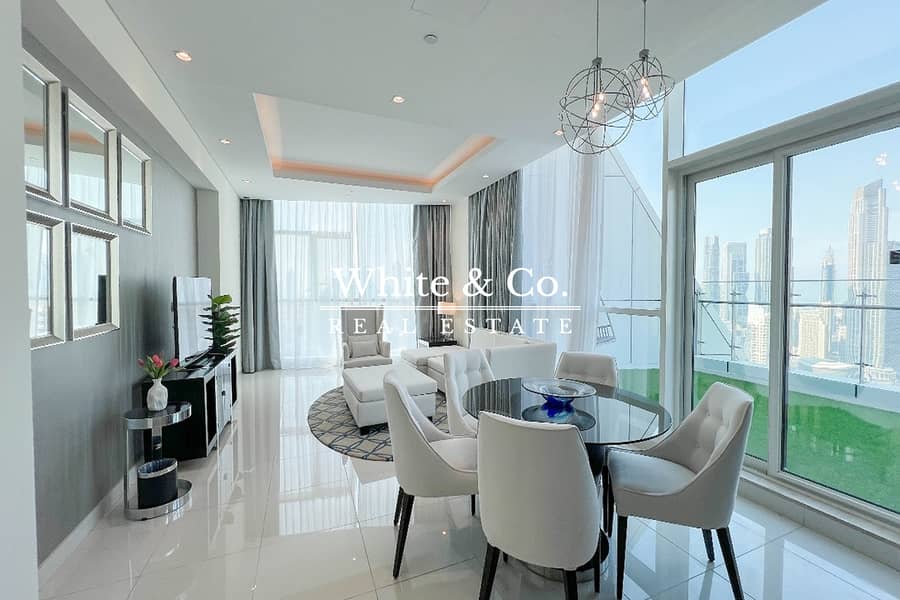 Upgraded | Fully Furnished | Burj Views