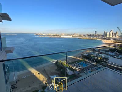 2 Bedroom Flat for Rent in Jumeirah Beach Residence (JBR), Dubai - Panoramic Sea View | Private Beach | Furnished