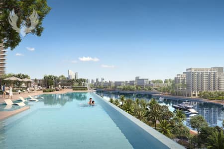 2 Bedroom Apartment for Sale in Dubai Creek Harbour, Dubai - Full Canal Beach View | Low Floor | Payment Plan