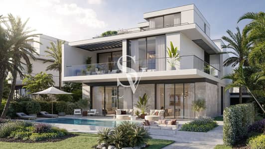 6 Bedroom Villa for Sale in Dubai Islands, Dubai - Private Mansion In 1 Row | Direct Beach Access