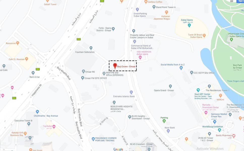 10 2BR Burj Crown | Post Handover Payment Plan | 50% DLD Waiver