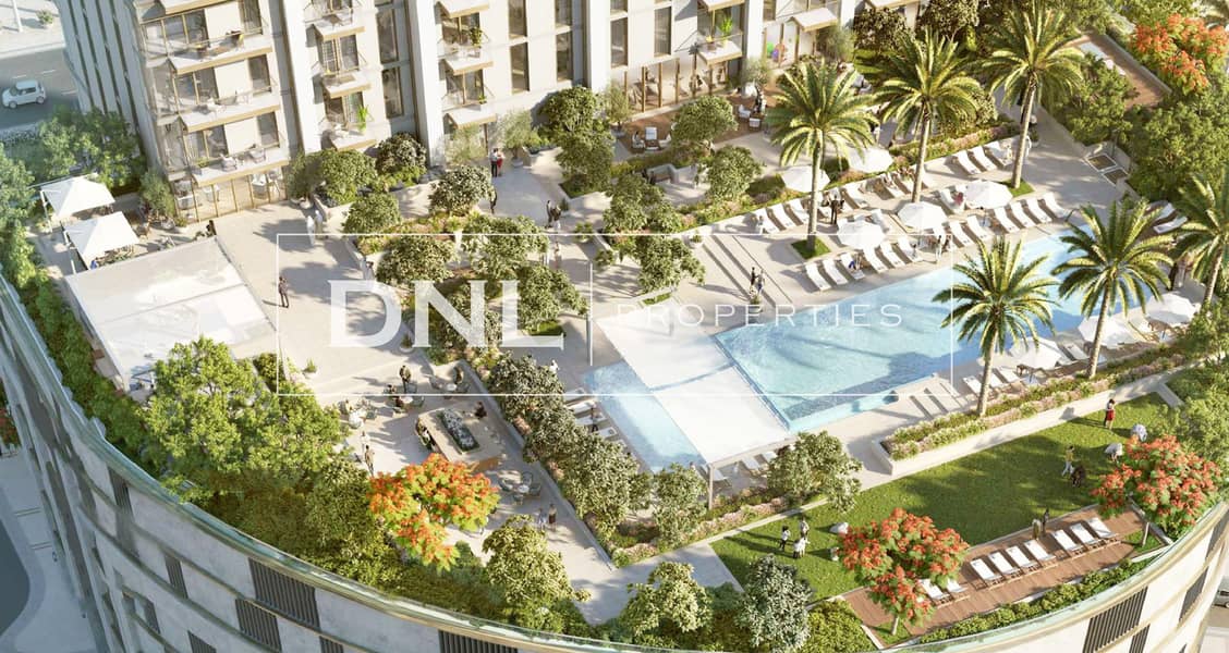 12 2BR Burj Crown | Post Handover Payment Plan | 50% DLD Waiver