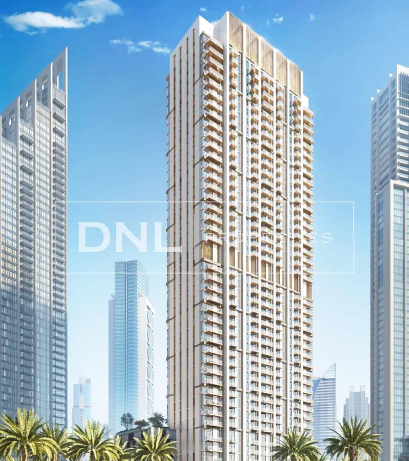 13 2BR Burj Crown | Post Handover Payment Plan | 50% DLD Waiver