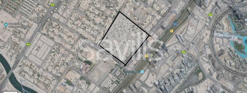 Premium Location Freehold Land in Al Wasl Distric