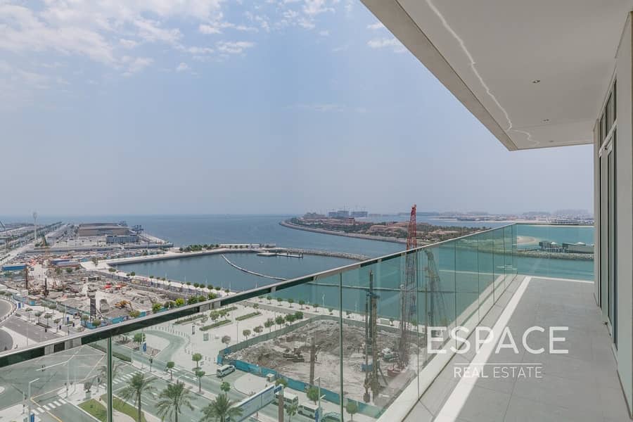 位于迪拜港，艾玛尔海滨社区，日出海湾公寓，日出海湾1号塔楼 2 卧室的公寓 190000 AED - 9118300