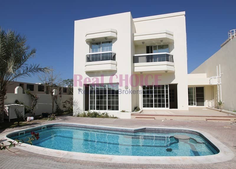 Spacious Well Maintained 5BR Plus Maids|With Pool
