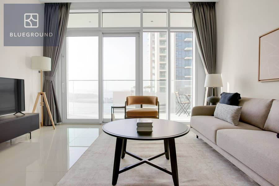位于迪拜港，艾玛尔海滨社区，日出海湾公寓，日出海湾2号塔楼 1 卧室的公寓 153000 AED - 9180884