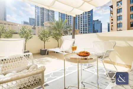 2 Bedroom Flat for Rent in Downtown Dubai, Dubai - Private Terrace | High Quality Furniture