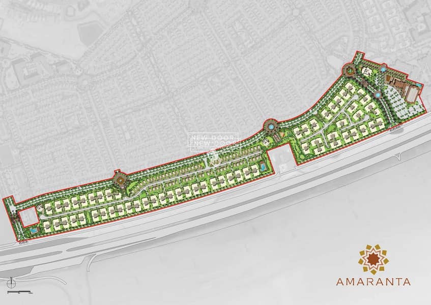 11 BIGGEST VILLA | Corner unit | Villanova Amaranta