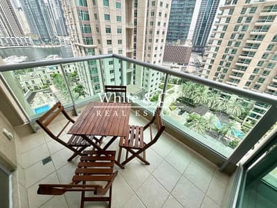 2 Bedroom Apartment for Rent in Dubai Marina, Dubai - Chiller-Free | Unfurnished | Marina Views