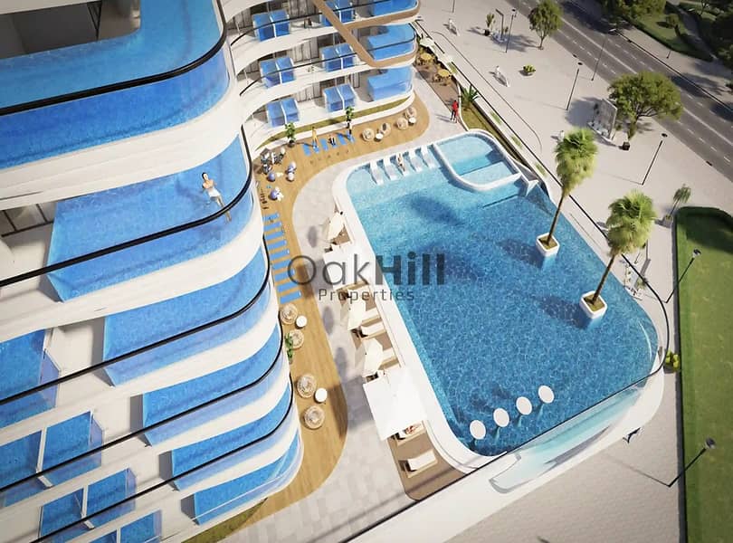 Exclusive Pool | Scenic View of Miracle Garden