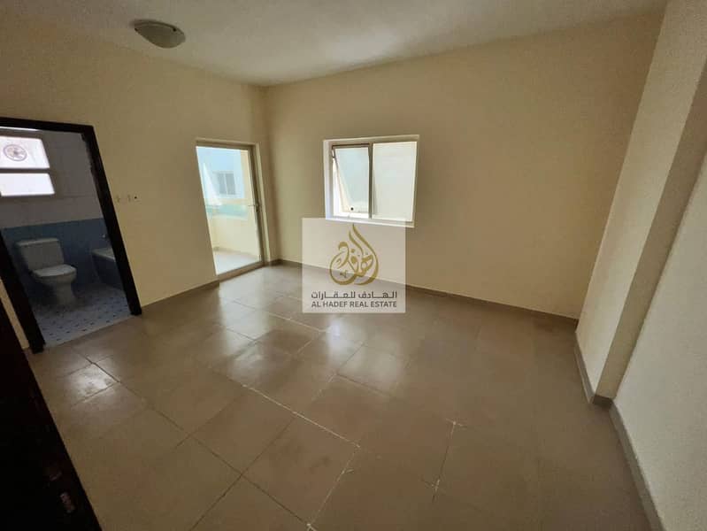 Three rooms and a hall, a large area, 3 bathrooms, with a balcony, close to Al Safeer Mall Three rooms and a hall, a large area, 3 bathrooms, with a balcony, close to Al Safeer Mall