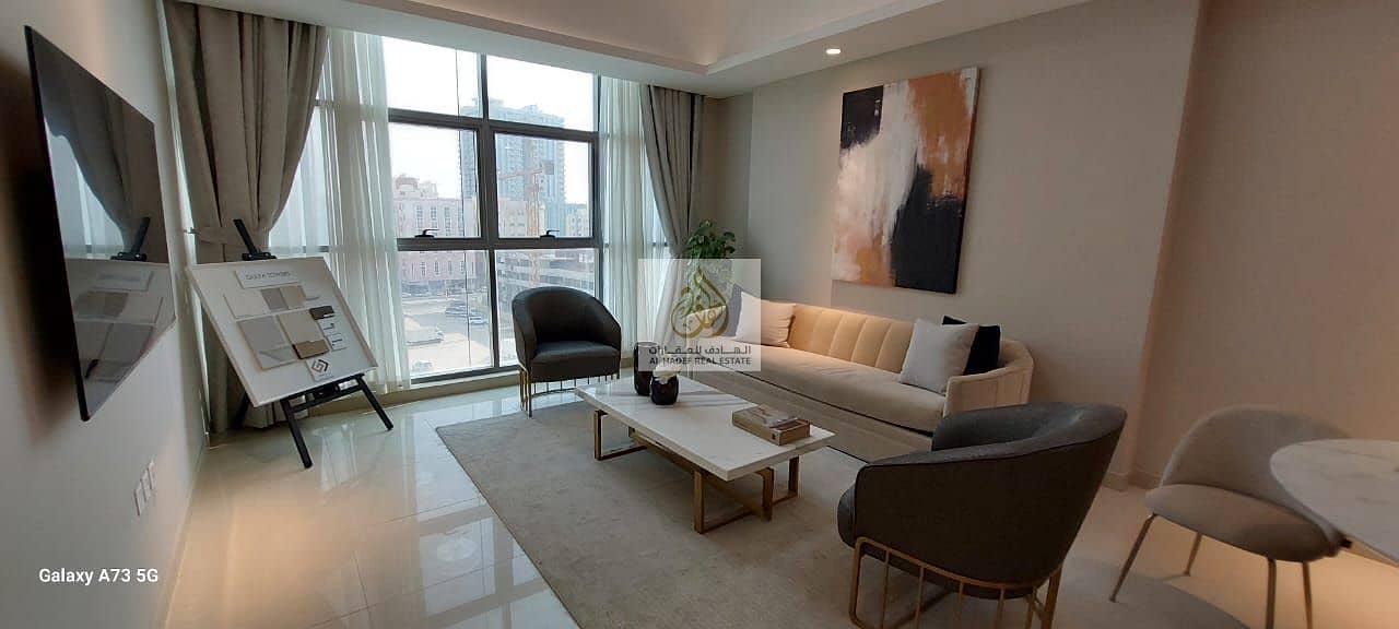 (You own your apartment now) One-room apartments and a hall, two rooms and a hall, and 3 rooms and a hall + a maid’s room, super deluxe finishes (gard (You own your apartment now) One-room apartments and a hall, two rooms and a hall, and 3 rooms and a hall + a maid’s room, super deluxe finishes (gard