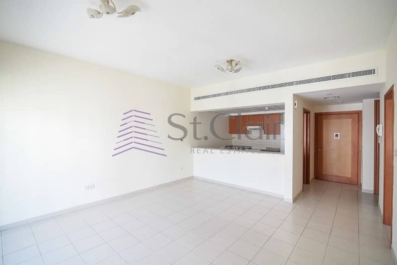 Full Pool  View | 1 Beds with Parking | Vacant