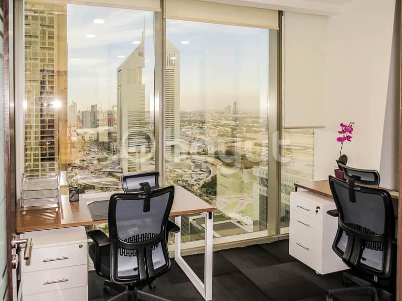 Furnished Luxurious office spaces in Dubai