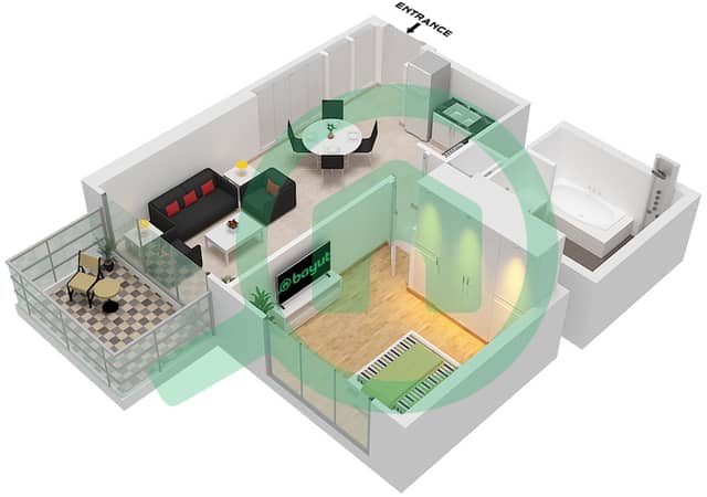 Type A Unit 3,6 Floor Podium 2