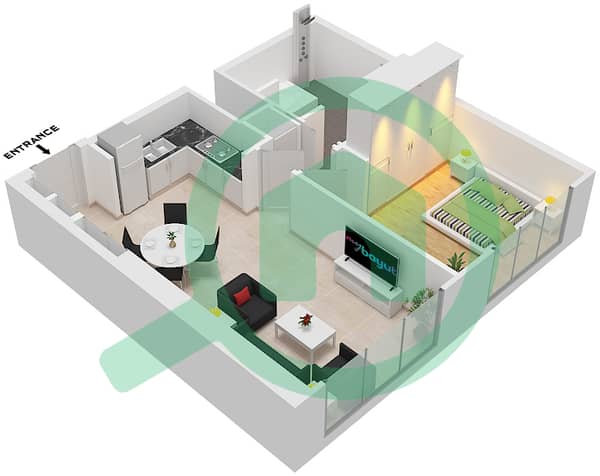 Type A1 Unit 4,5 Floor Podium 2