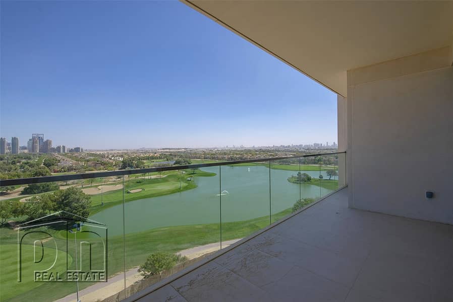 3 Bedroom plus maid with Full Golf Views