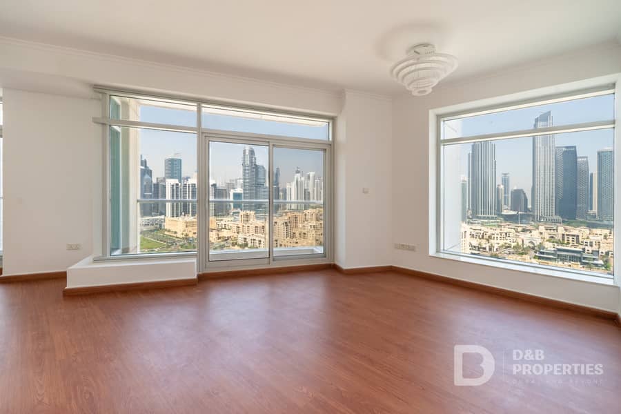 Burj and Fountain View | Vacant Ready to Move