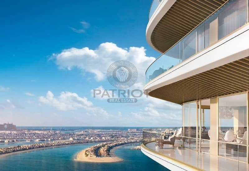 Beachfront Living |Palm Jumeirah View|Branded by Elie Saab
