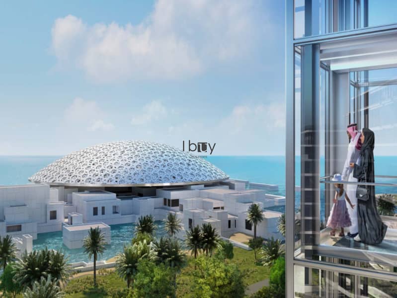 Louvre and Sea View | Luxury 2+M | Invest |