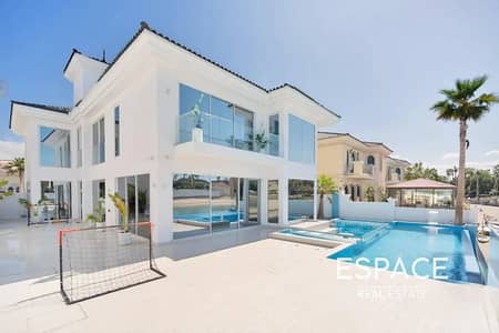 5 Bedroom Villa for Rent in Palm Jumeirah, Dubai - Atrium Entry | Upgraded | Atlantis View